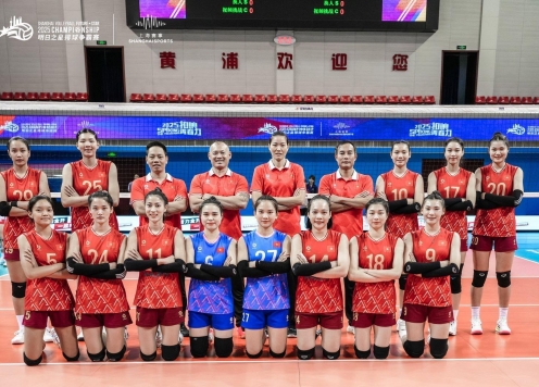 Tuyển bóng chuyền nữ Việt Nam vào bán kết giải Shanghai Future Stars 2025