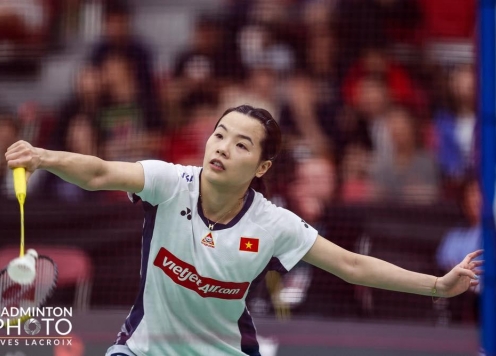 Nguyễn Thùy Linh rơi khỏi top 20 cầu lông thế giới