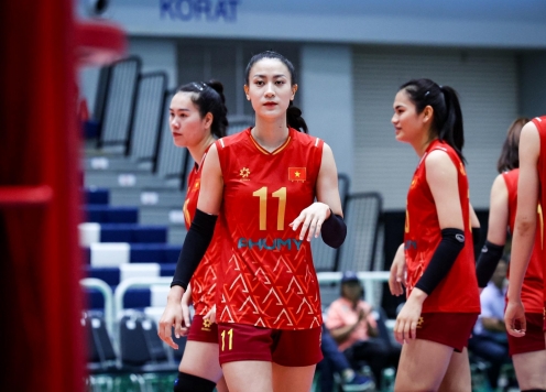 Bóng chuyền nữ Việt Nam thắng áp đảo trận ra quân SEA V.League 2025