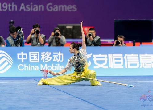Nữ hoàng wushu Việt Nam sẽ thi đấu tại World Games 2025