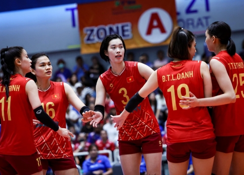 Các chân dài bóng chuyền Việt Nam sang Thái Lan, tự tin săn vàng SEA Games