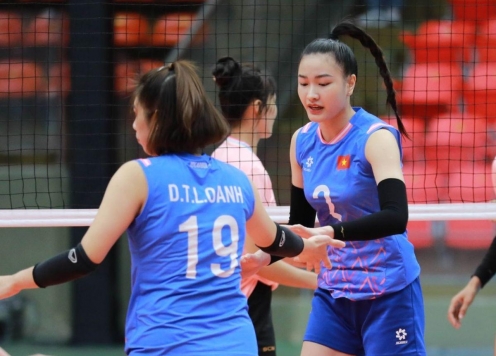 ĐT bóng chuyền nữ Việt Nam thắng áp đảo trận thứ hai liên tiếp tại SEA Games 33