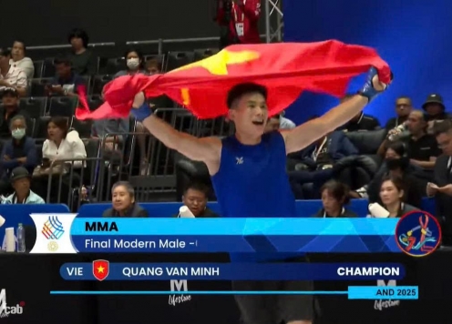 Trực tiếp MMA SEA Games 33: Quàng Văn Minh giành Huy chương Vàng