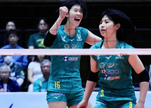 Thanh Thúy trở lại, Gunma Green Wings thắng tuyệt đối 3-0