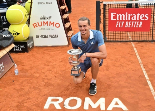 Alexander Zverev vô địch Rome Masters 2024