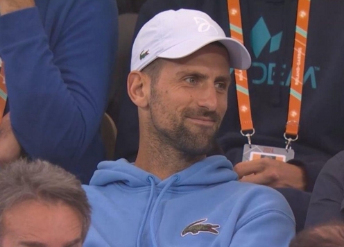 Novak Djokovic cùng hàng loạt sao số dõi theo Rafael Nadal ở Roland Garros 2024