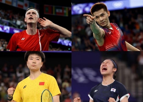 Xác định các cặp trận chung kết môn Cầu lông Olympic 2024