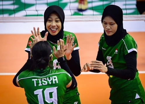 Trực tiếp bóng chuyền nữ Indonesia 2-2 Philippines: Set 5 quyết định