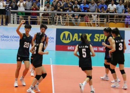 Trực tiếp bóng chuyền nữ U23 VTV Bình Điền Long An 2-1 U23 Thái Nguyên: Khẳng định sức mạnh