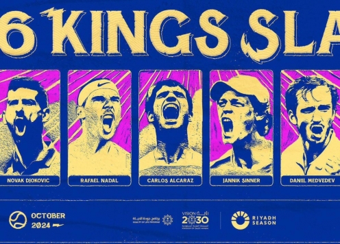 Lịch thi đấu tennis 6 Kings Slam 2024 mới nhất