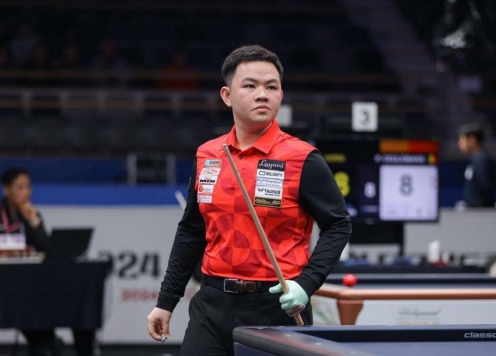 Bao Phương Vinh lần đầu mất suất hạt giống World Cup carom 3 băng sau hơn 1 năm