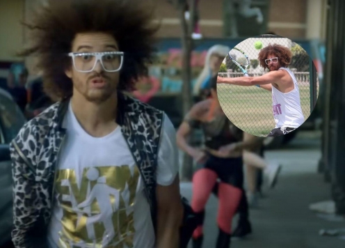 Giọng ca 'Party Rock Anthem' thi đấu tennis chuyên nghiệp ở tuổi 49