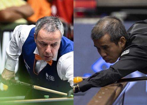 Trực tiếp billiards carom Trần Quyết Chiến vs Dick Jaspers, 23h00 hôm nay 1/3