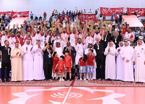 Bóng chuyền nam Bahrain lần đầu đăng quang AVC Nations Cup