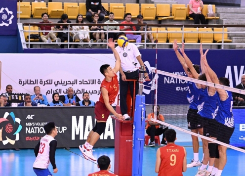 Trao giải cá nhân, BXH chung cuộc bóng chuyền nam AVC Nations Cup 2025