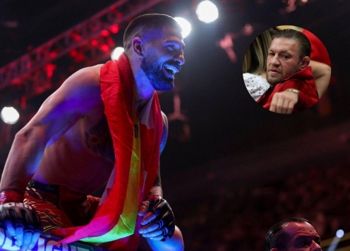 Ilia Topuria vô địch UFC hai hạng cân, Conor McGregor có động thái đặc biệt
