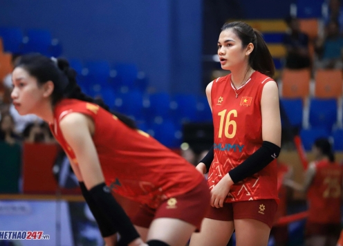 Thắng đậm đàn em, bóng chuyền nữ Việt Nam vào bán kết VTV Cup 2025