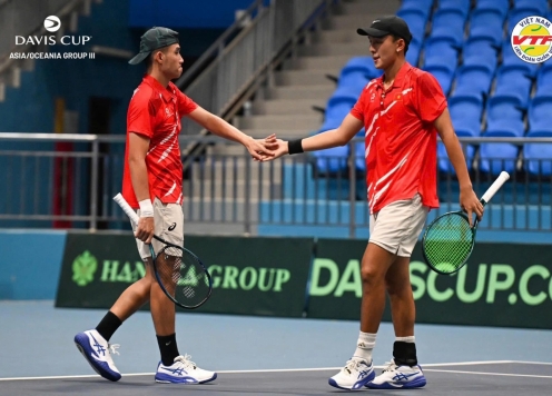 Toàn thua vòng bảng, tennis Việt Nam vẫn còn 'một mạng' ở Davis Cup 2025