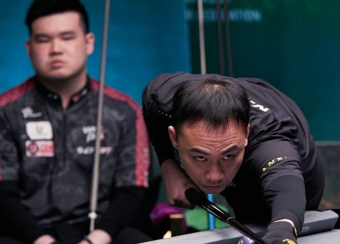 Hai cơ thủ Việt Nam rơi xuống nhánh thua World Pool Championship 2025