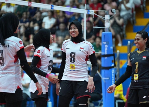 Bóng chuyền nữ Indonesia đón chào sự trở lại của siêu sao tại SEA V.League 2025