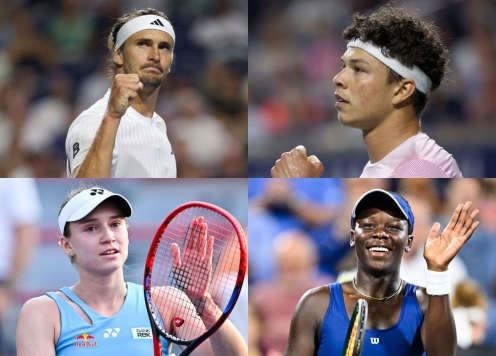 Xác định cặp trận bán kết Rogers Cup 2025