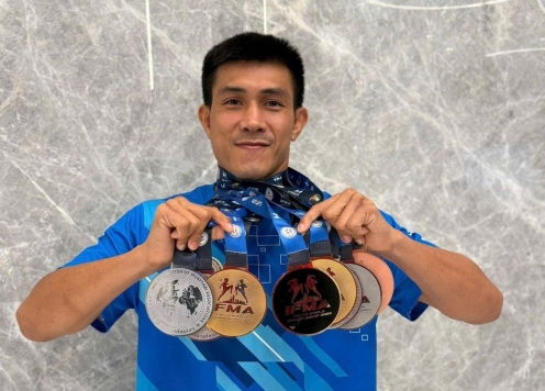 Nguyễn Trần Duy Nhất lần đầu chạm vàng SEA Games, khẳng định vị thế 'Độc cô cầu bại'