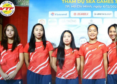Quần vợt Việt Nam gặp đối thủ đẳng cấp thế giới trận ra quân SEA Games 33