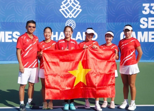 Quần vợt Việt Nam lỡ hẹn với tấm huy chương SEA Games 33