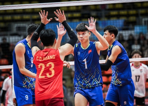 Bóng chuyền Việt Nam tiếp tục giành chiến thắng 3 sao ở SEA Games 33