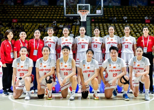 Bóng rổ Việt Nam thua cách biệt chủ nhà Thái Lan ở SEA Games 33