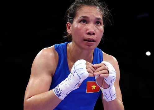 'Bà mẹ hai con' Hà Thị Linh áp đảo, lọt chung kết boxing SEA Games 33