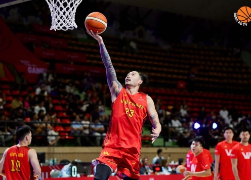 Dừng bước ở tứ kết, bóng rổ Việt Nam trắng tay ở SEA Games 33