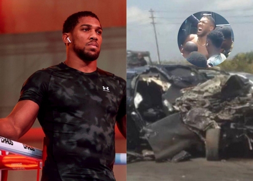 Anthony Joshua dính chấn thương nặng hơn dự tính sau tai nạn kinh hoàng