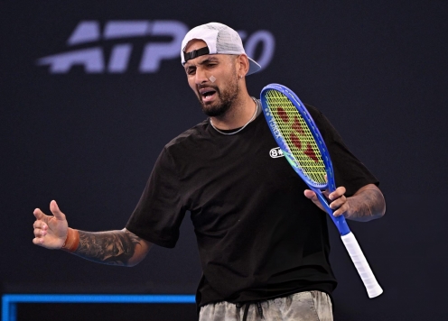 Nick Kyrgios gây thất vọng trận mở màn mùa giải 2026