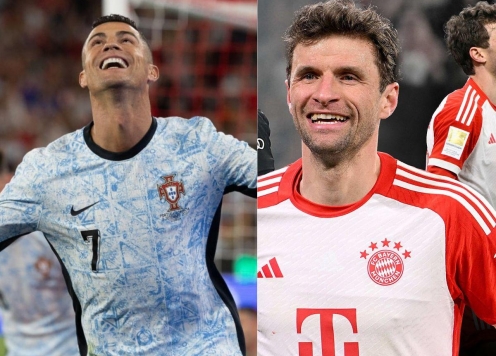 Ronaldo bất ngờ nhận thông điệp từ Thomas Muller