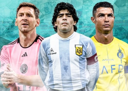 Maradona tuyên bố Messi-Ronaldo không xứng nhận Quả bóng vàng bằng cầu thủ này