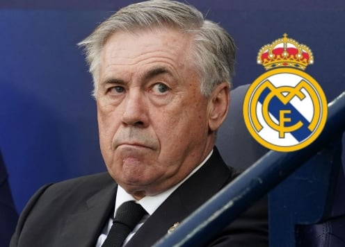 Real Madrid có động thái đáng buồn với HLV Carlo Ancelotti