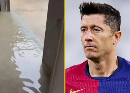 Nhà của Robert Lewandowski bị ảnh hưởng bởi bão lớn