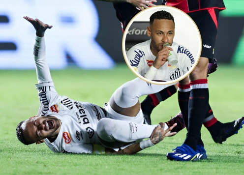 Neymar tái xuất không được như ý trong màu áo Santos