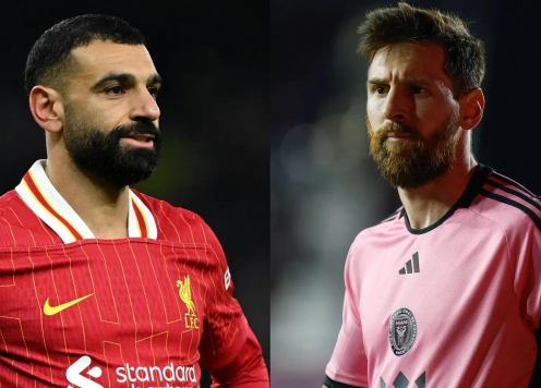 Mohamed Salah cân bằng kỷ lục đáng kinh ngạc của Lionel Messi