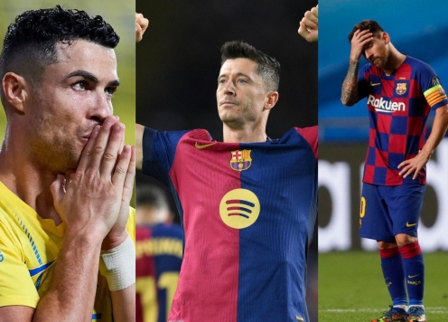Vượt mặt Ronaldo và Messi, Lewandowski lập kỳ tích chưa từng có tại C1
