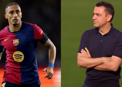 Raphinha bất ngờ chỉ trích HLV Xavi trước thềm tái đấu Inter Milan