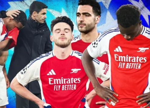 Kịch bản ác mộng khiến Arsenal bật bãi khỏi top 5 Ngoại hạng Anh