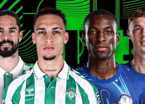 Đội hình mạnh nhất Chelsea vs Real Betis: Antony đấu Jackson
