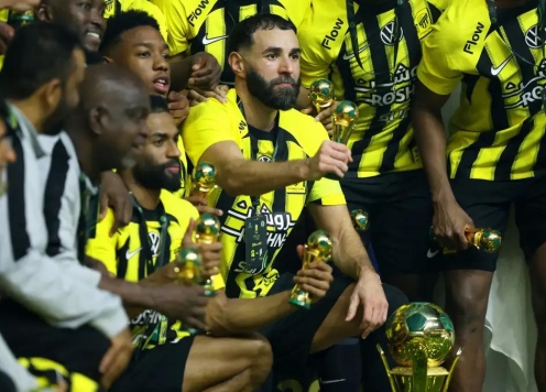 Benzema lập cú đúp, Al-Ittihad lên ngôi vô địch King's Cup