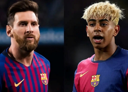 Yamal có động thái 'ngạo nghễ' với Messi khiến tất cả choáng váng