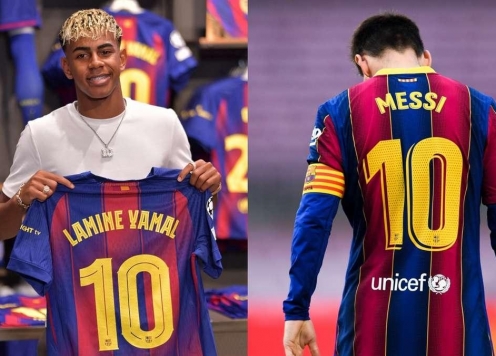 Top huyền thoại mang áo số 10 của Barcelona: Messi và những 'quái vật'