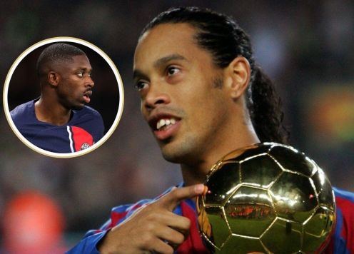Loại bỏ Dembele, Ronaldinho nêu tên chủ nhân Quả bóng Vàng 2025