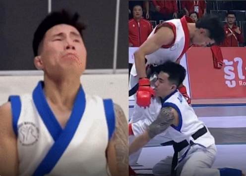 Bị xử ép trắng trợn trước đối thủ chủ nhà, võ sĩ Việt Nam bật khóc cay đắng tại SEA Games 33