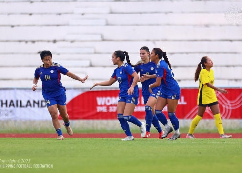 Thắng áp đảo Malaysia, Philippines tiến vào bán kết SEA Games 33